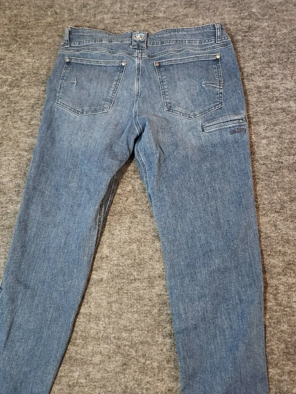 KUHL Men's Size 34x30 Blue Indigo Dye Stretch Performance Denim Jeans